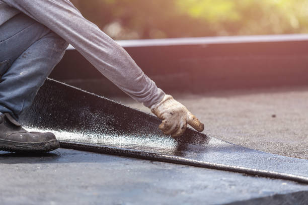 Professional Basement Waterproofing technician working in Albion, PA